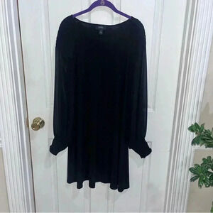 Msk womens black dress
